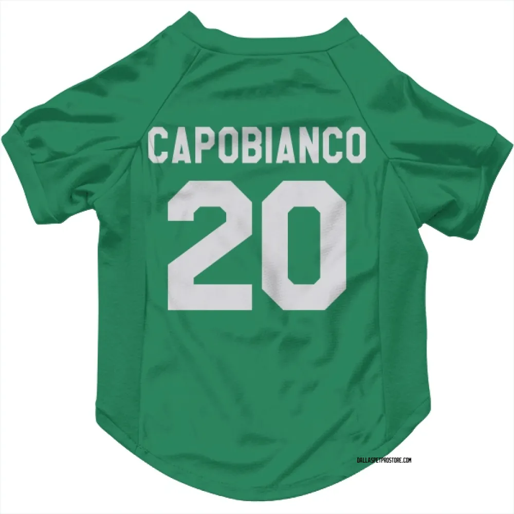 Dallas Stars Kyle Capobianco Green Pet Jersey for Dog & Cat