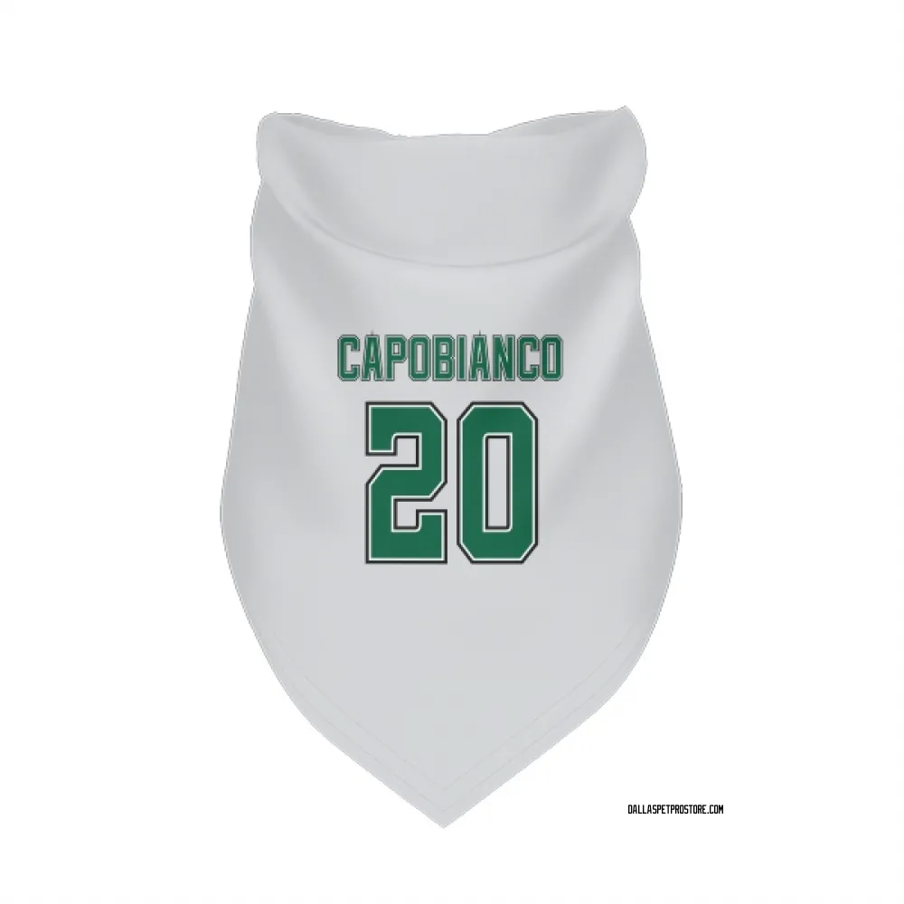 Dallas Stars Kyle Capobianco White Pet Bandana for Dog & Cat