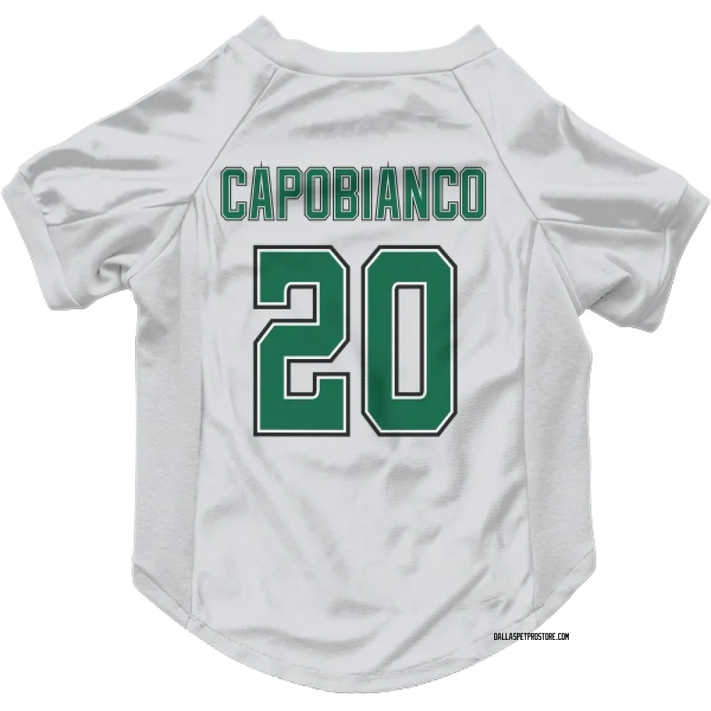 Dallas Stars Kyle Capobianco White Pet Jersey for Dog & Cat