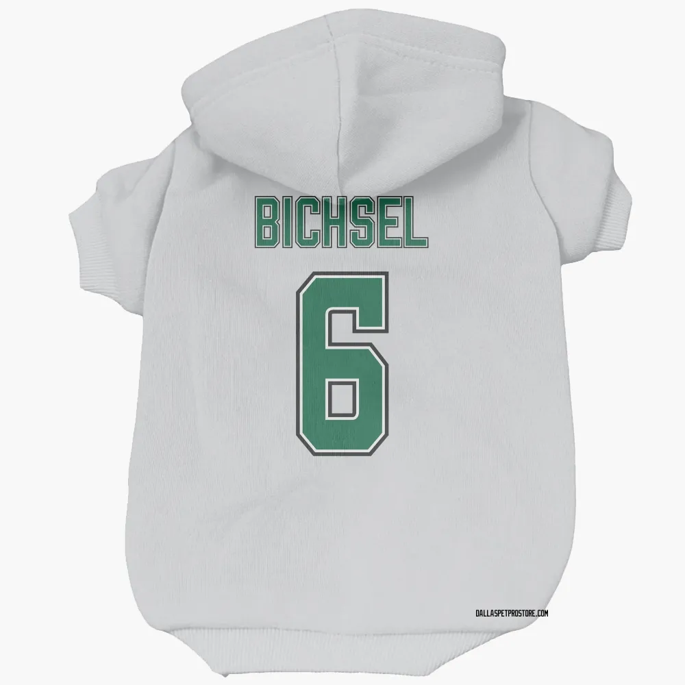 Dallas Stars Lian Bichsel White Pet Hoodie for Dog & Cat