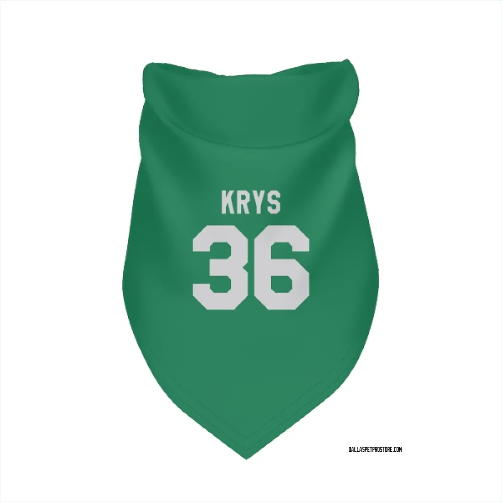 Dallas Stars Luke Krys Green Pet Bandana for Dog & Cat
