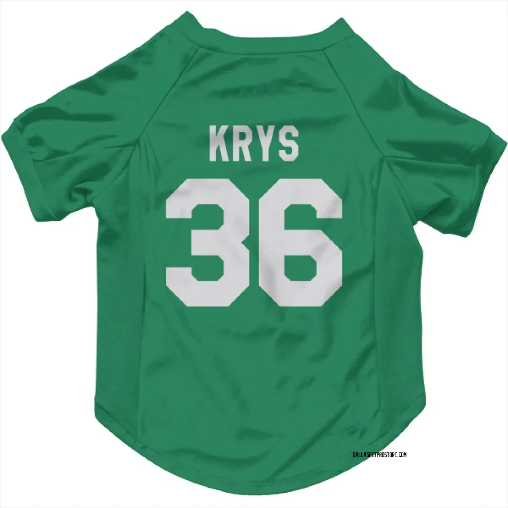 Dallas Stars Luke Krys Green Pet Jersey for Dog & Cat