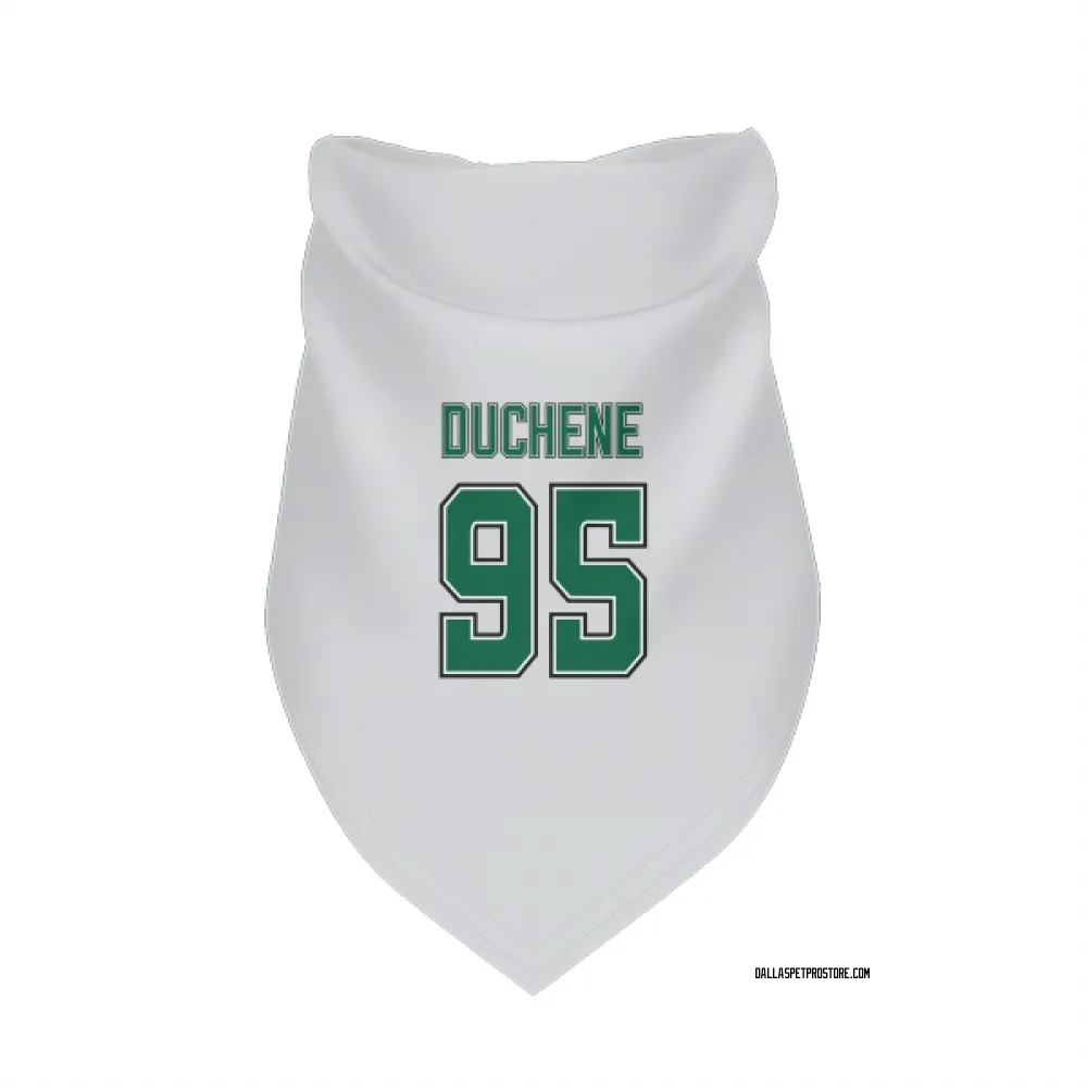 Dallas Stars Matt Duchene White Pet Bandana for Dog & Cat
