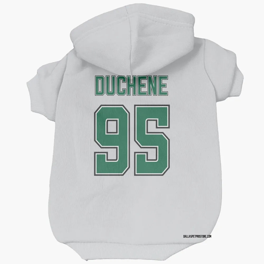 Dallas Stars Matt Duchene White Pet Hoodie for Dog & Cat
