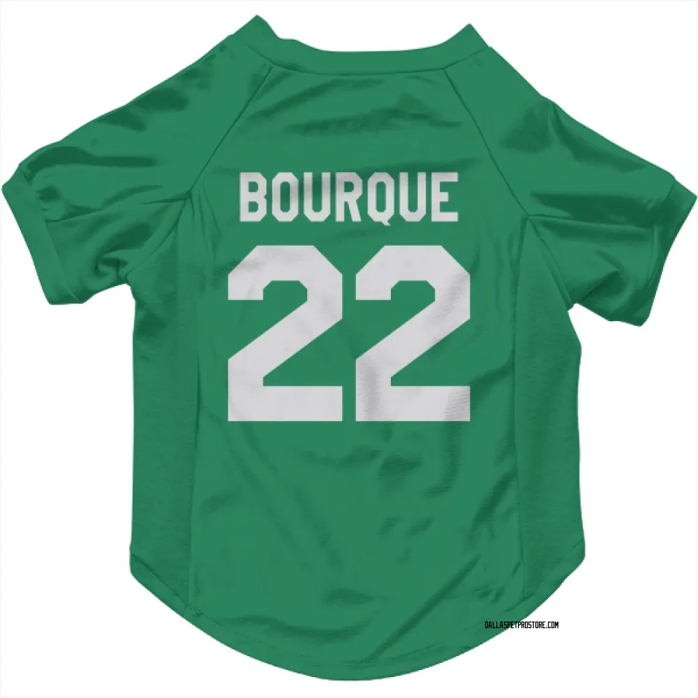 Dallas Stars Mavrik Bourque Green Pet Jersey for Dog & Cat