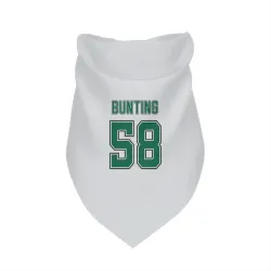 Dallas Stars Michael Bunting White Pet Bandana for Dog & Cat
