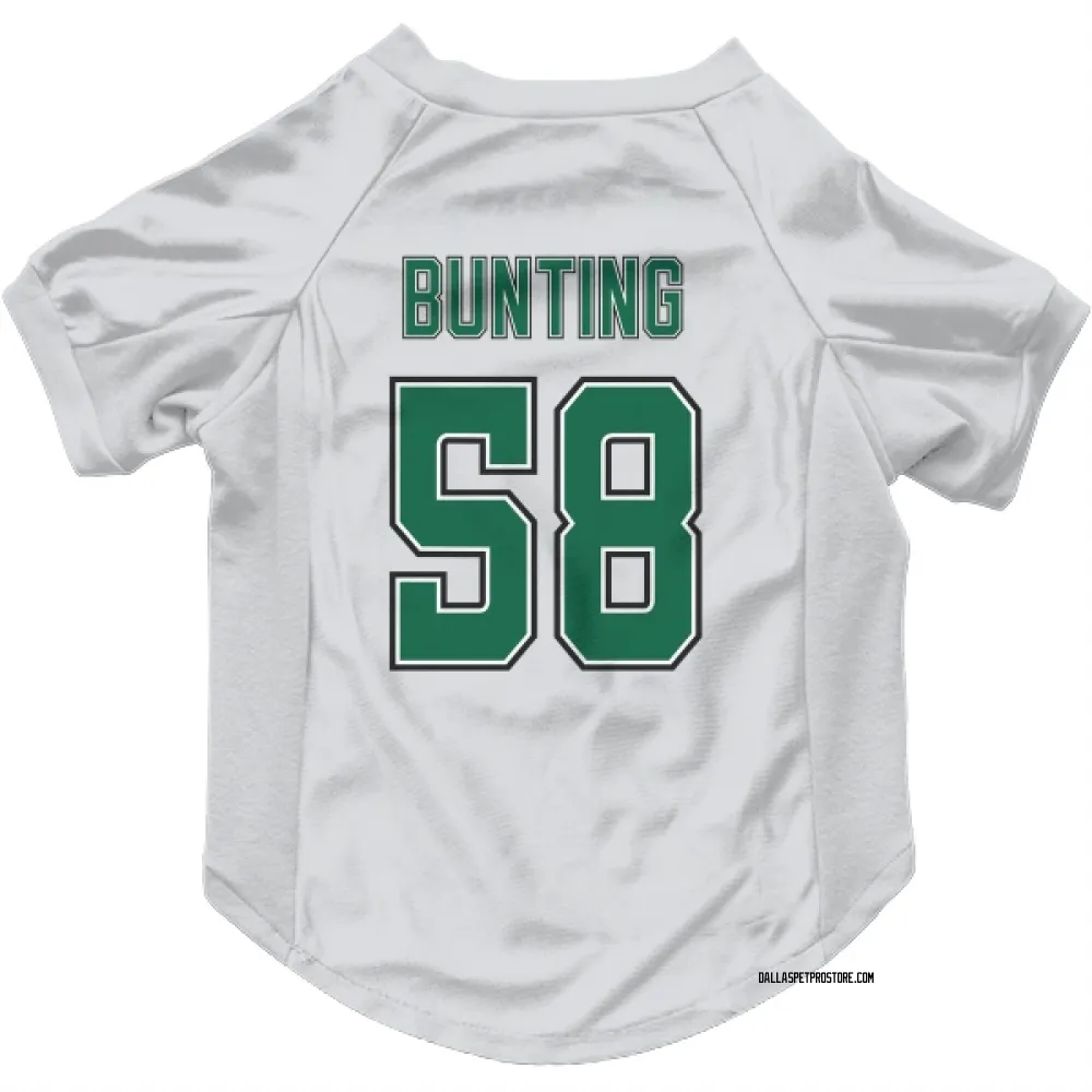 Dallas Stars Michael Bunting White Pet Jersey for Dog & Cat