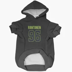 Dallas Stars Mikko Rantanen Black Pet Hoodie for Dog & Cat