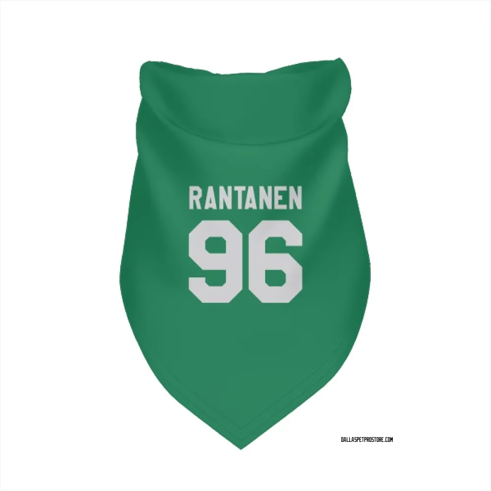 Dallas Stars Mikko Rantanen Green Pet Bandana for Dog & Cat