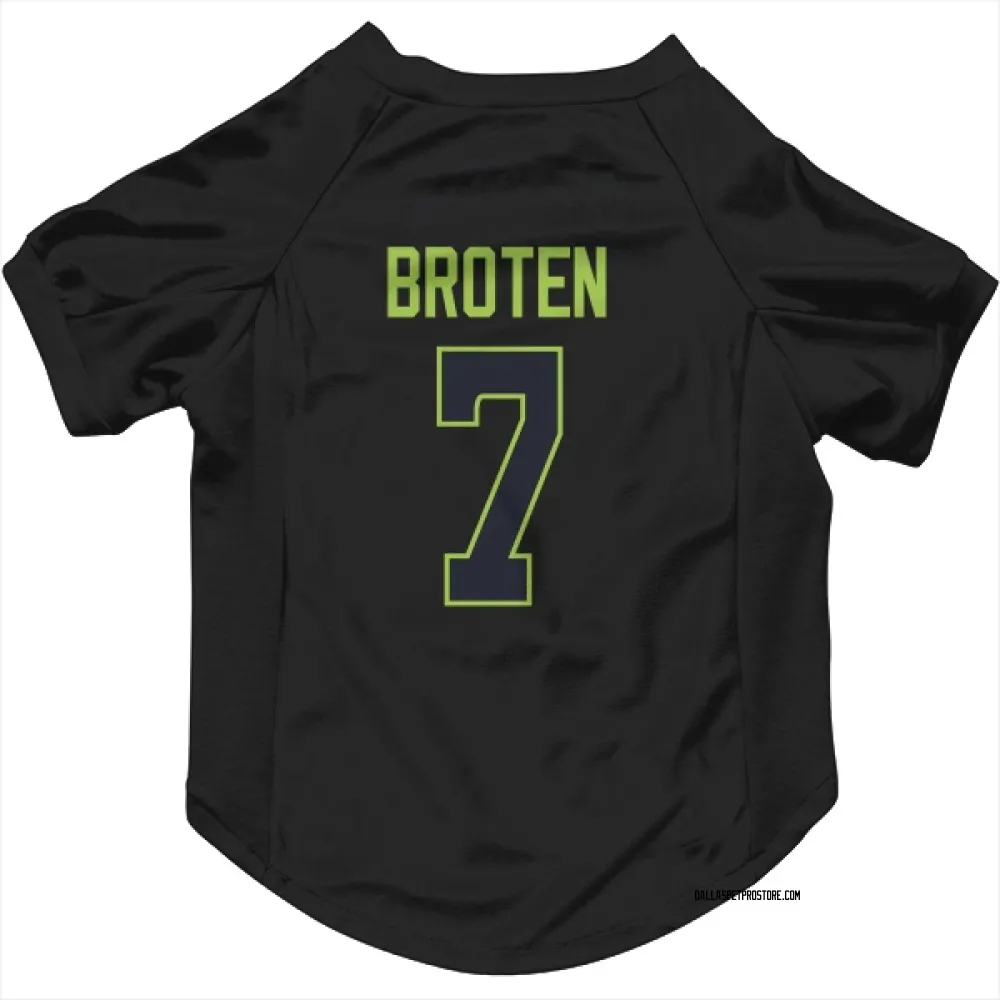Dallas Stars Neal Broten Black Pet Jersey for Dog & Cat