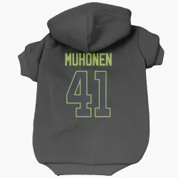 Dallas Stars Niilopekka Muhonen Black Pet Hoodie for Dog & Cat