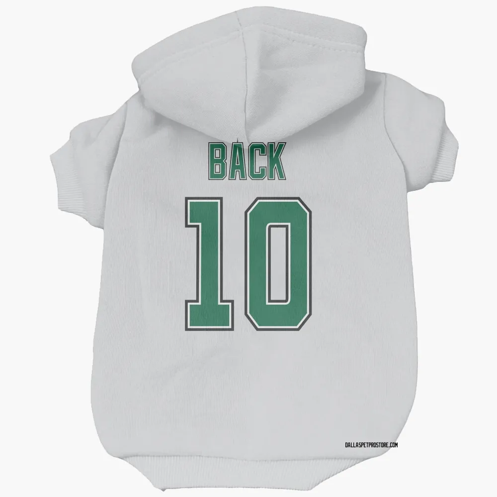 Dallas Stars Oskar Back White Pet Hoodie for Dog & Cat