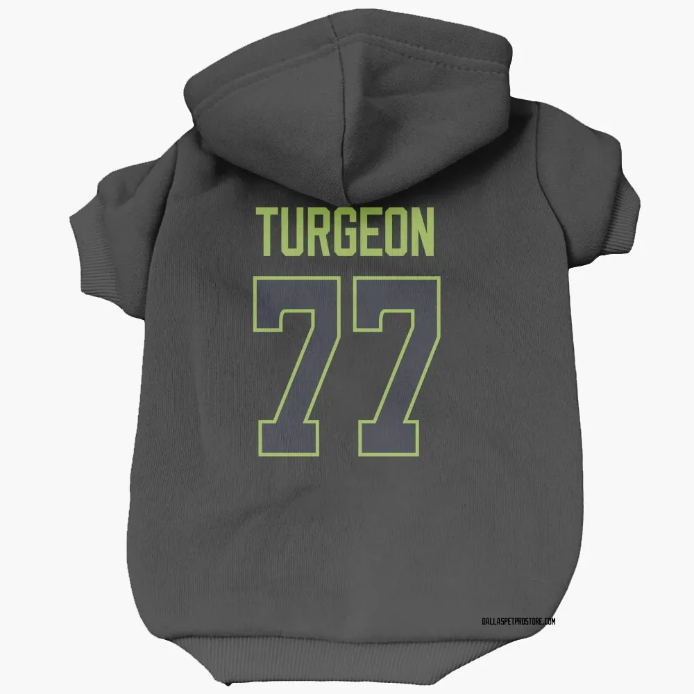 Dallas Stars Pierre Turgeon Black Pet Hoodie for Dog & Cat