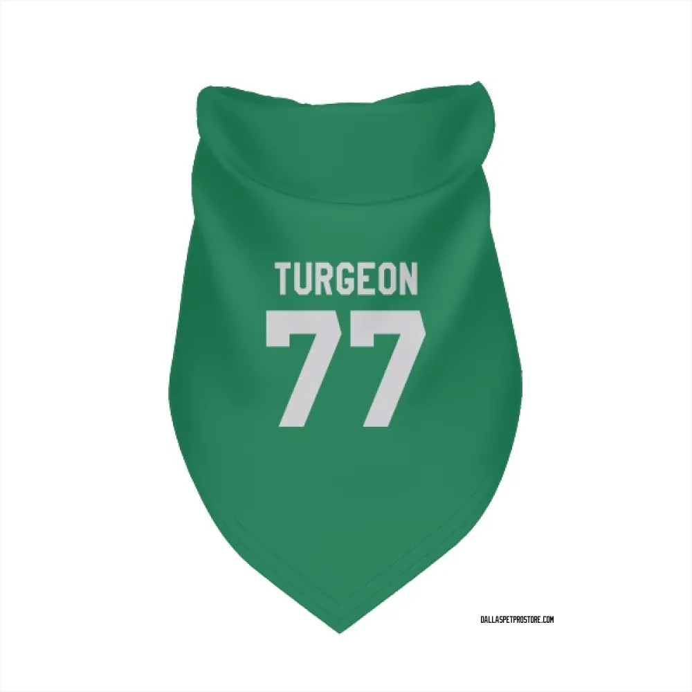 Dallas Stars Pierre Turgeon Green Pet Bandana for Dog & Cat