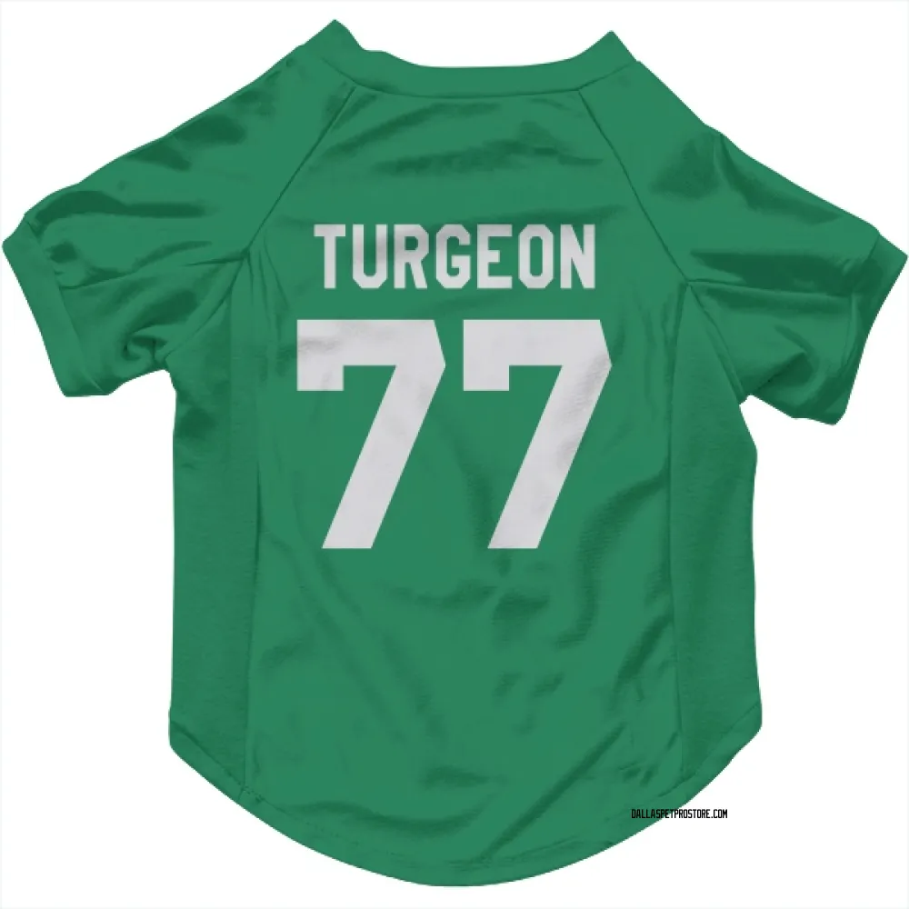 Dallas Stars Pierre Turgeon Green Pet Jersey for Dog & Cat