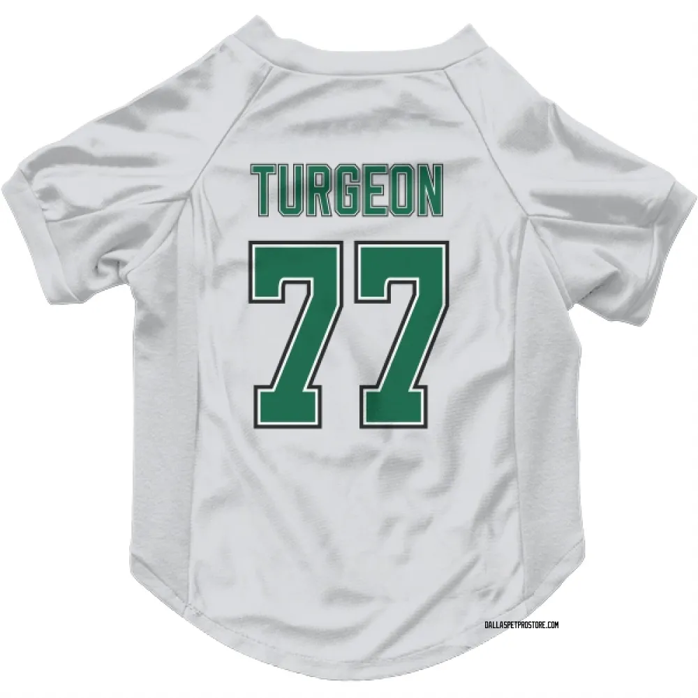 Dallas Stars Pierre Turgeon White Pet Jersey for Dog & Cat