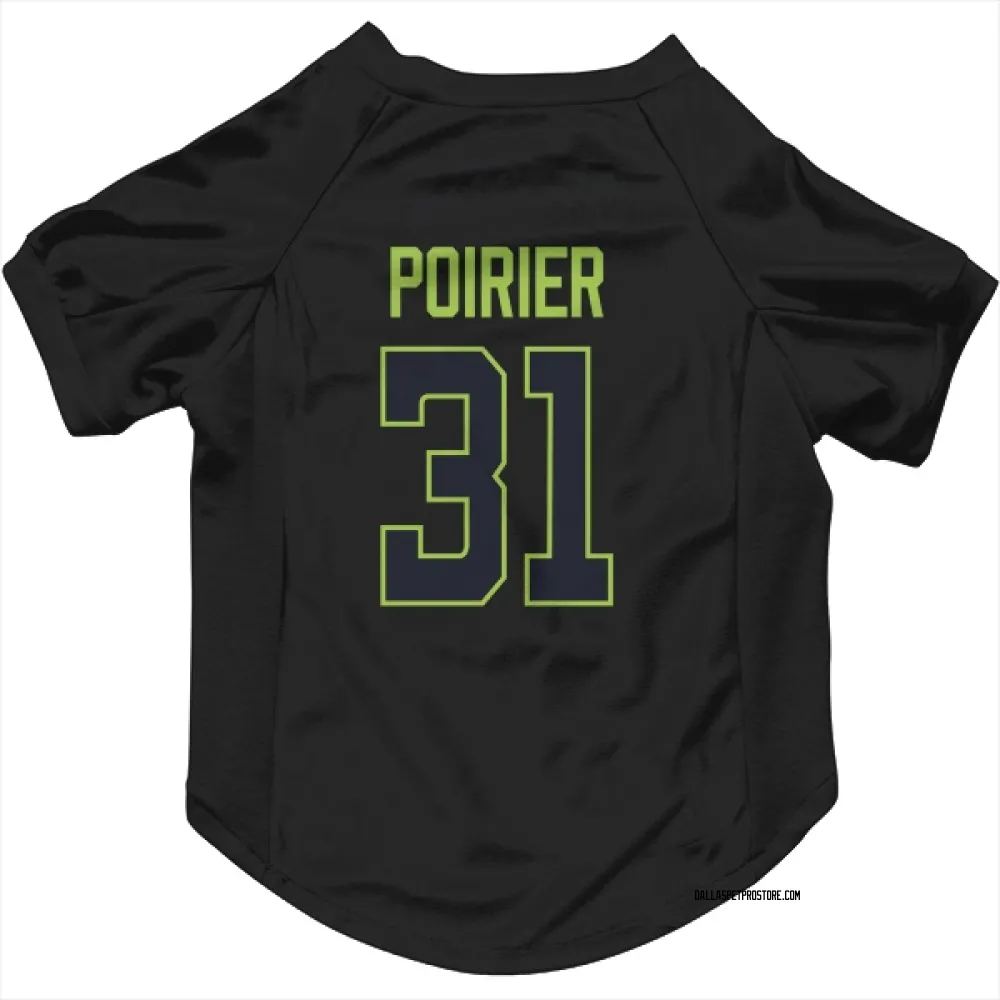 Dallas Stars Remi Poirier Black Pet Jersey for Dog & Cat