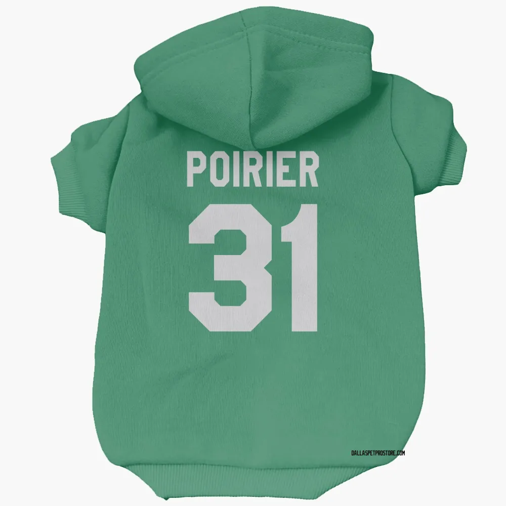Dallas Stars Remi Poirier Green Pet Hoodie for Dog & Cat