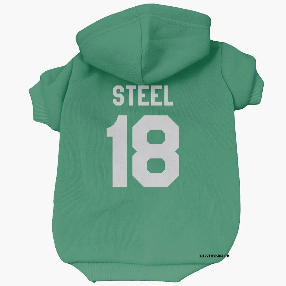 Dallas Stars Sam Steel Green Pet Hoodie for Dog & Cat