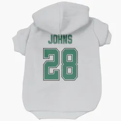 Dallas Stars Stephen Johns White Pet Hoodie for Dog & Cat