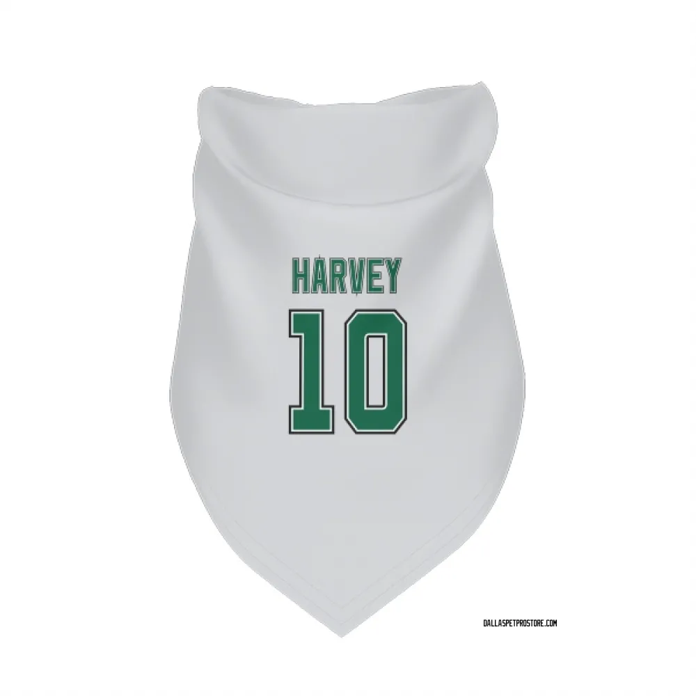 Dallas Stars Todd Harvey White Pet Bandana for Dog & Cat