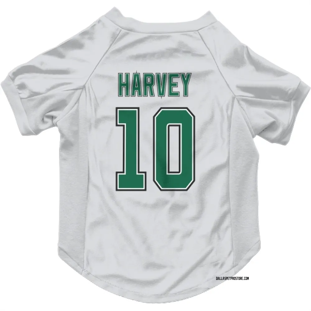 Dallas Stars Todd Harvey White Pet Jersey for Dog & Cat