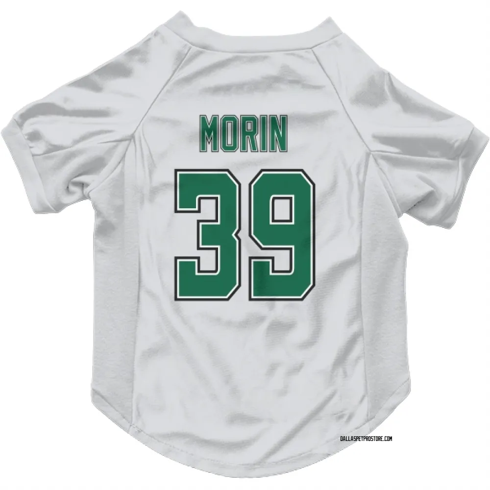 Dallas Stars Travis Morin White Pet Jersey for Dog & Cat