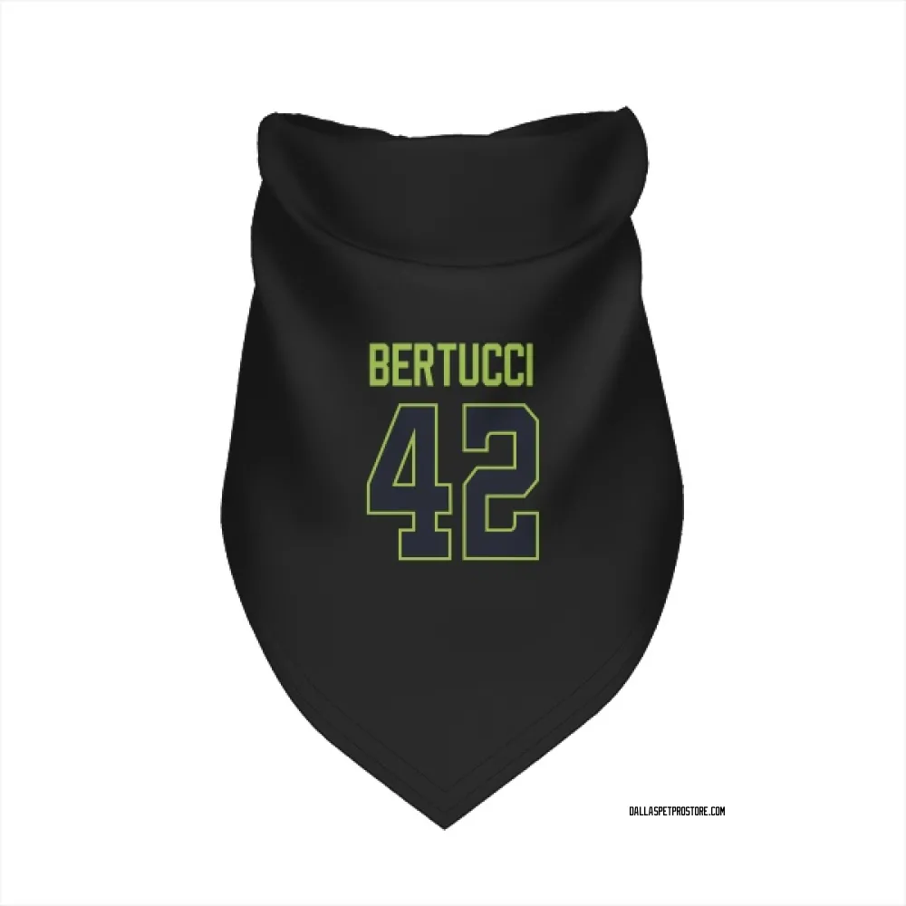 Dallas Stars Tristan Bertucci Black Pet Bandana for Dog & Cat