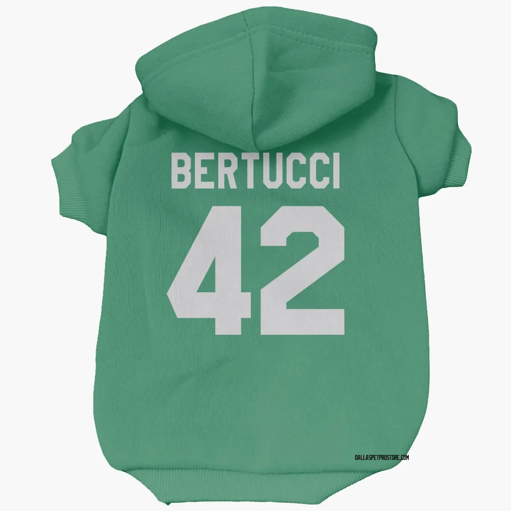 Dallas Stars Tristan Bertucci Green Pet Hoodie for Dog & Cat