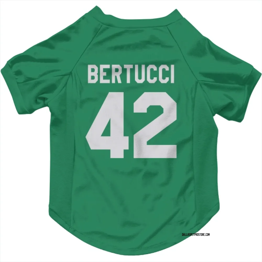 Dallas Stars Tristan Bertucci Green Pet Jersey for Dog & Cat