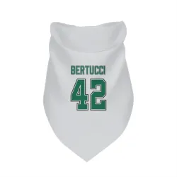 Dallas Stars Tristan Bertucci White Pet Bandana for Dog & Cat