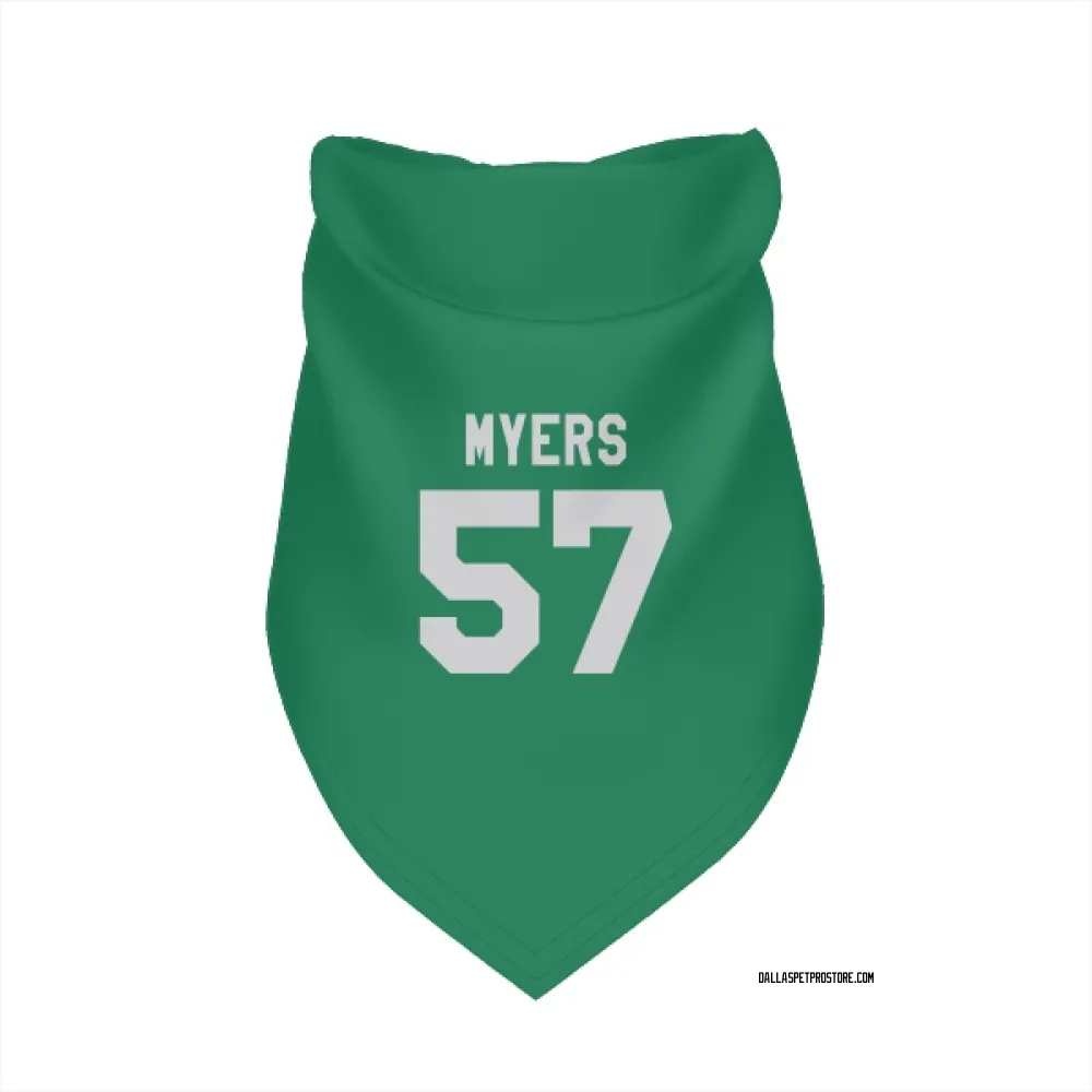 Dallas Stars Tyler Myers Green Pet Bandana for Dog & Cat
