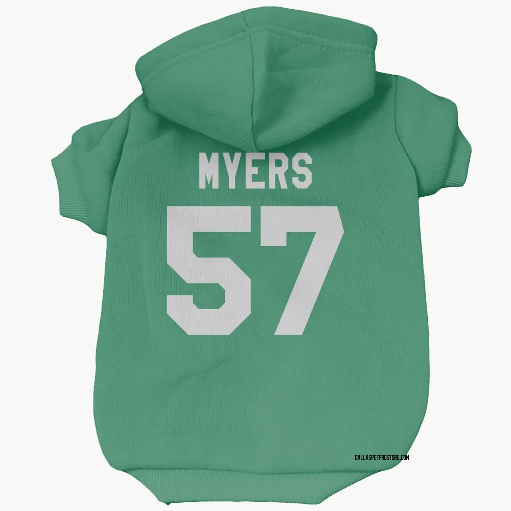 Dallas Stars Tyler Myers Green Pet Hoodie for Dog & Cat