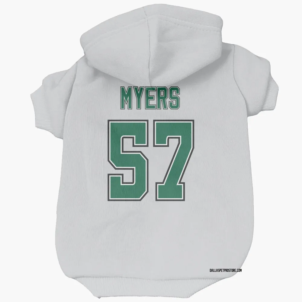 Dallas Stars Tyler Myers White Pet Hoodie for Dog & Cat