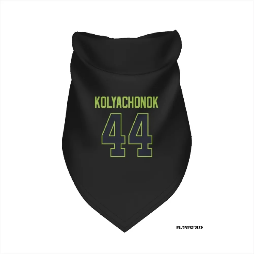 Dallas Stars Vladislav Kolyachonok Black Pet Bandana for Dog & Cat