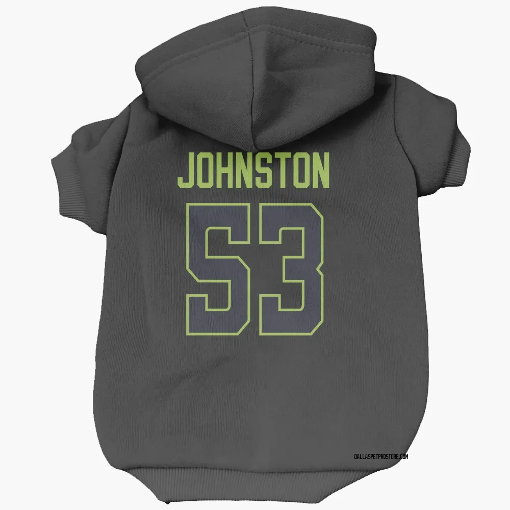 Dallas Stars Wyatt Johnston Black Pet Hoodie for Dog & Cat
