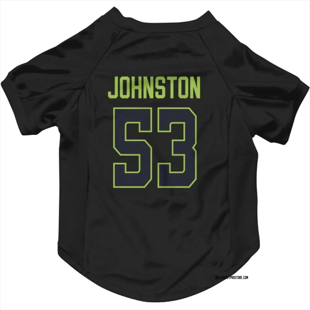Dallas Stars Wyatt Johnston Black Pet Jersey for Dog & Cat