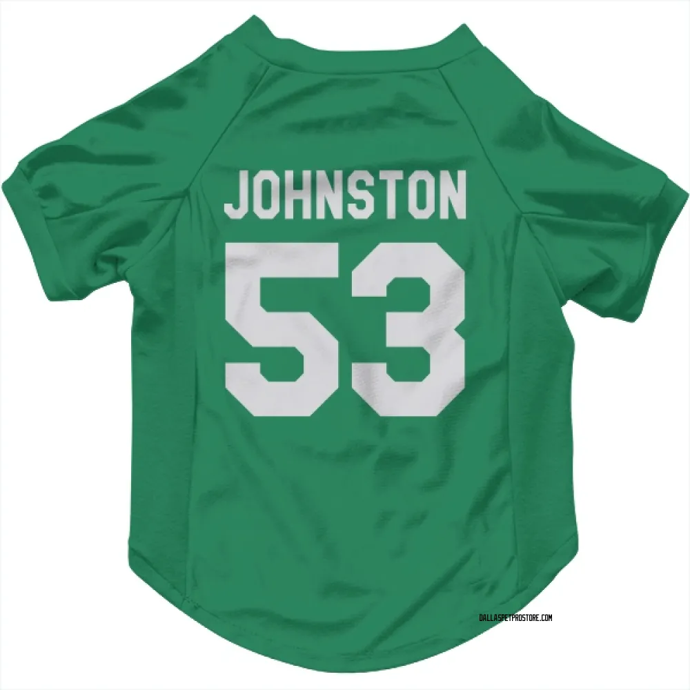 Dallas Stars Wyatt Johnston Green Pet Jersey for Dog & Cat