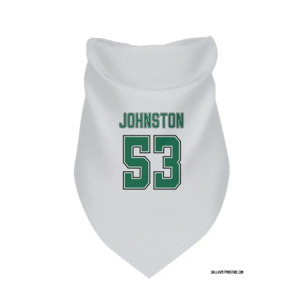 Dallas Stars Wyatt Johnston White Pet Bandana for Dog & Cat