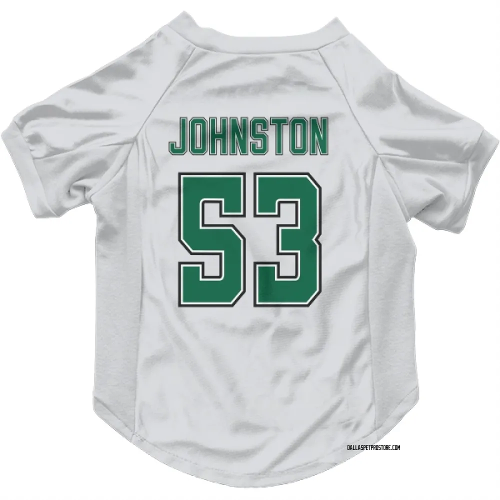 Dallas Stars Wyatt Johnston White Pet Jersey for Dog & Cat